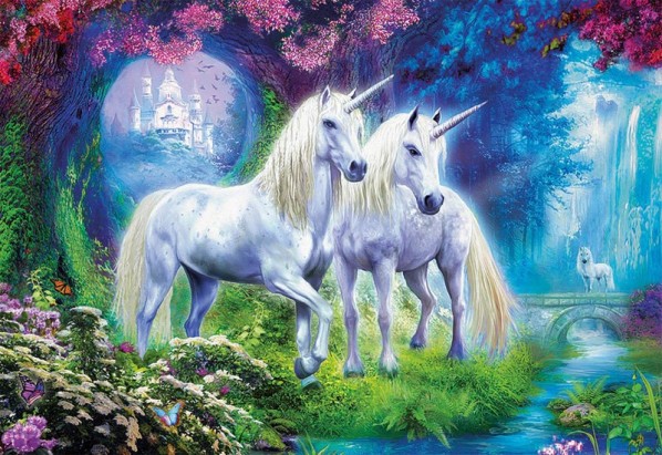 unicornios-en-el-bosque